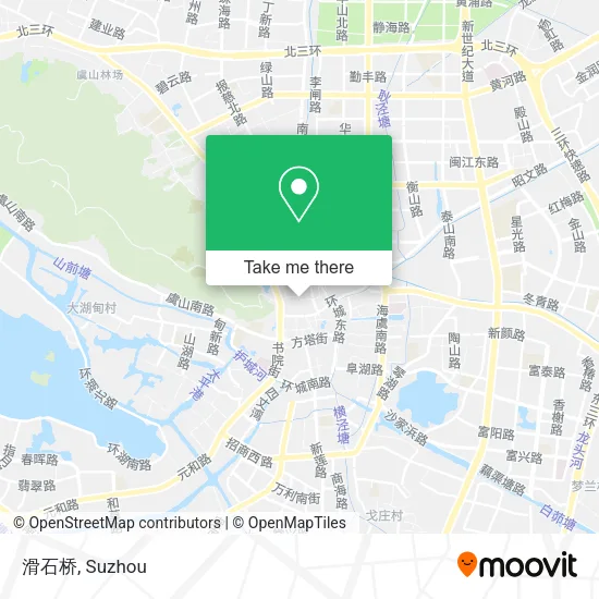 滑石桥 map
