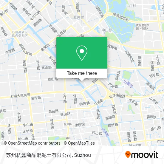 苏州杭鑫商品混泥土有限公司 map