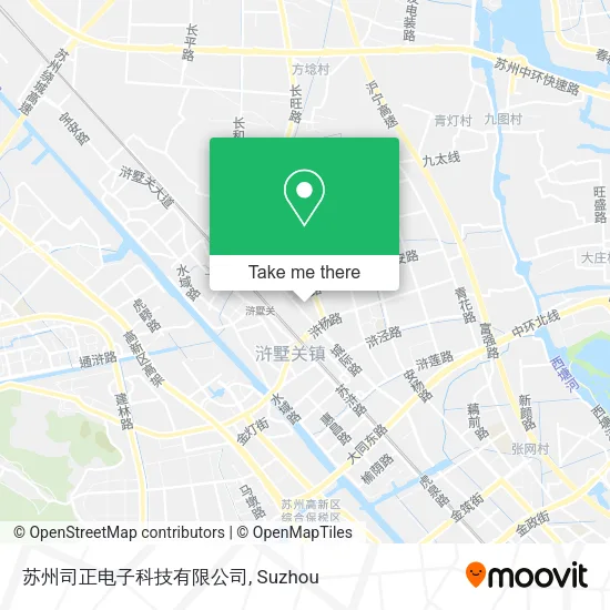 苏州司正电子科技有限公司 map