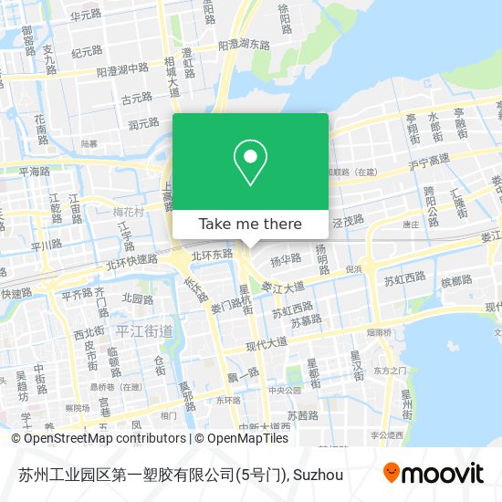 苏州工业园区第一塑胶有限公司(5号门) map
