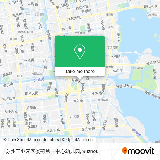 苏州工业园区娄葑第一中心幼儿园 map