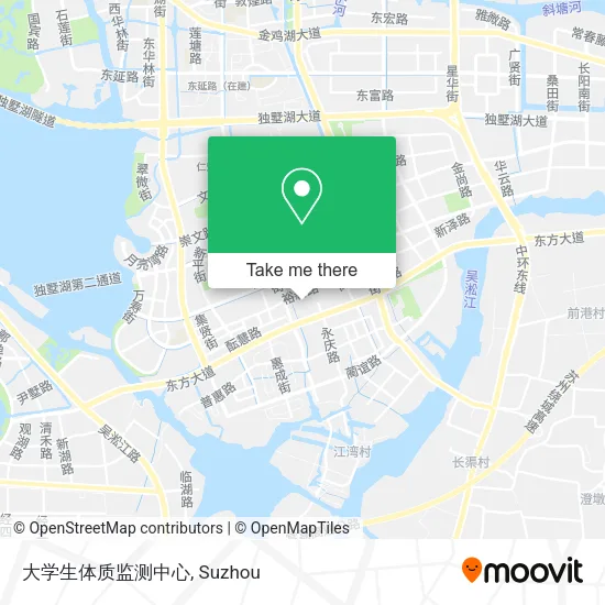 大学生体质监测中心 map