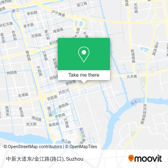中新大道东/金江路(路口) map