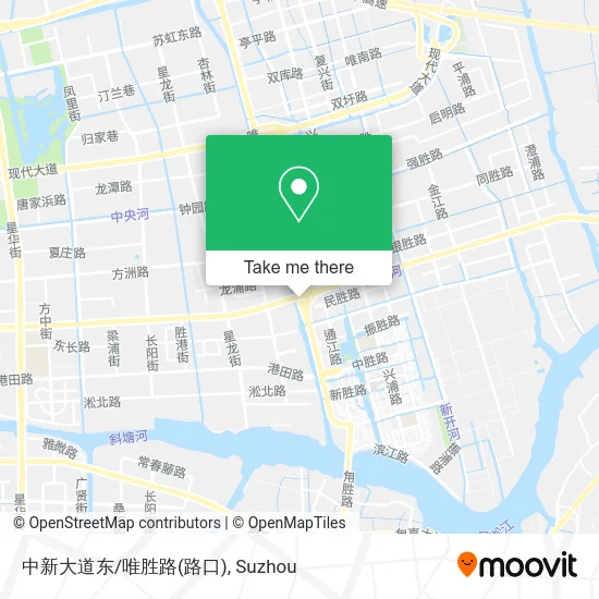 中新大道东/唯胜路(路口) map