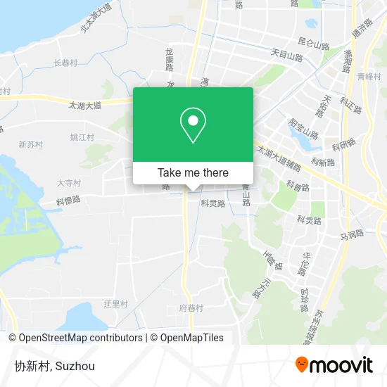 协新村 map