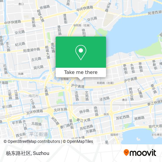 杨东路社区 map
