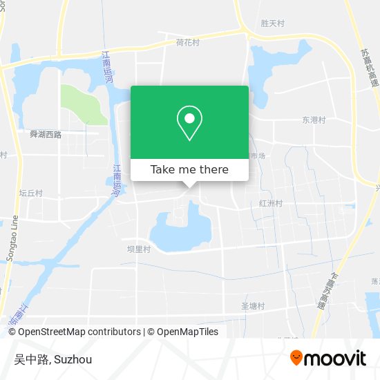 吴中路 map