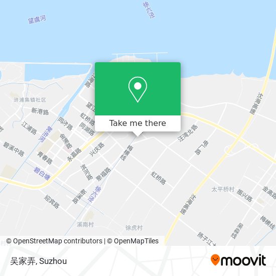 吴家弄 map