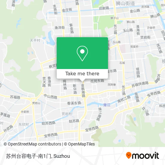 苏州台容电子-南1门 map