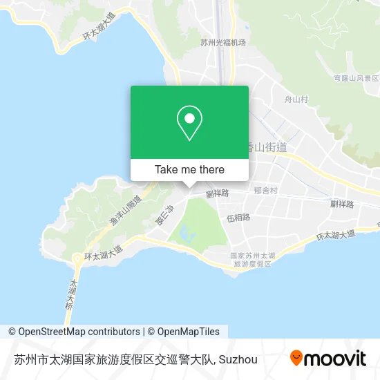 苏州市太湖国家旅游度假区交巡警大队 map