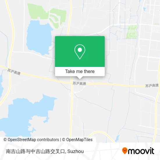 南吉山路与中吉山路交叉口 map
