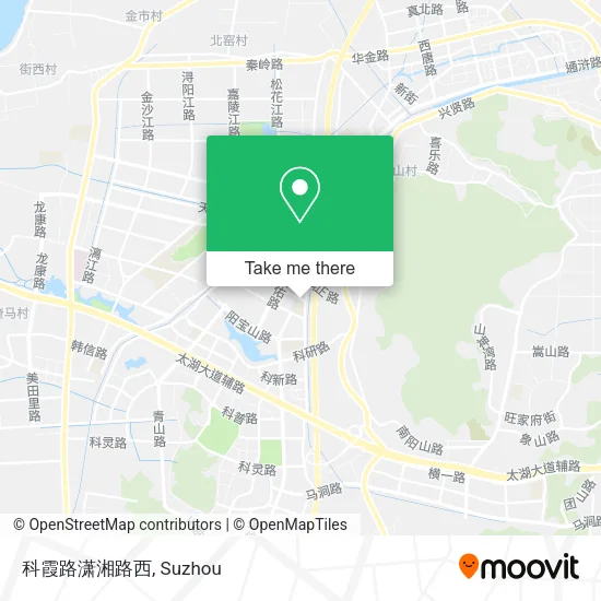 科霞路潇湘路西 map