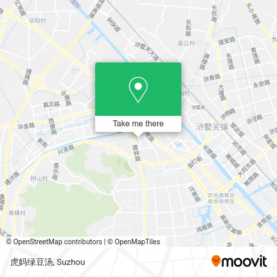 虎妈绿豆汤 map