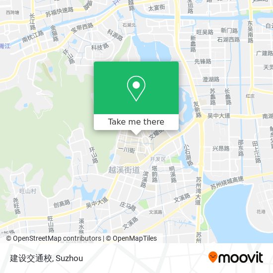 建设交通校 map