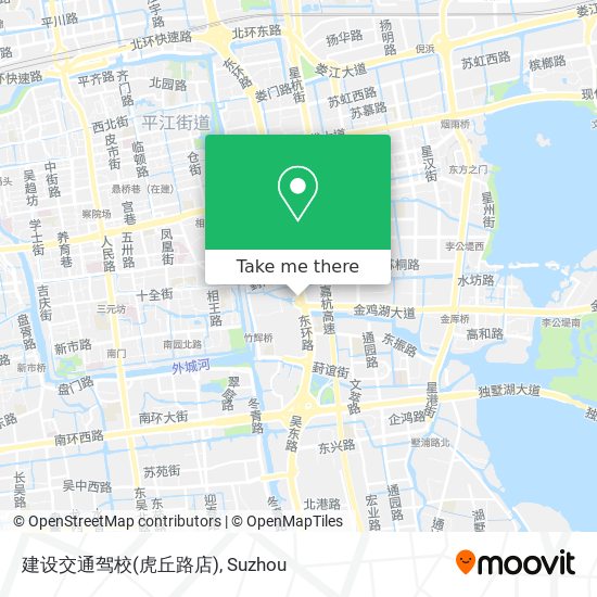 建设交通驾校(虎丘路店) map