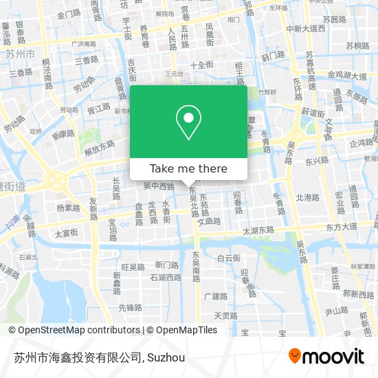 苏州市海鑫投资有限公司 map