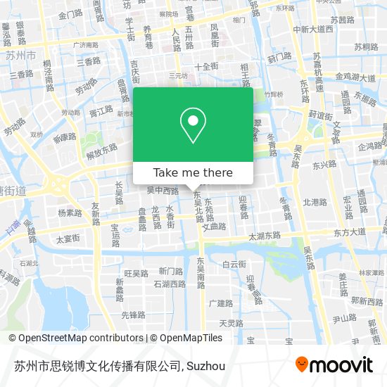 苏州市思锐博文化传播有限公司 map