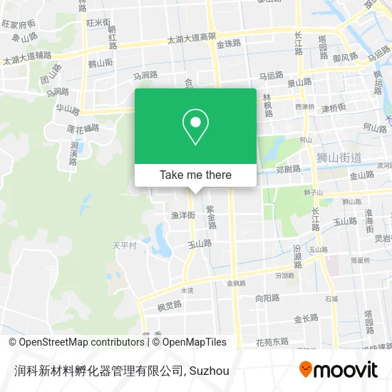 润科新材料孵化器管理有限公司 map