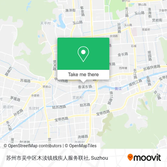 苏州市吴中区木渎镇残疾人服务联社 map