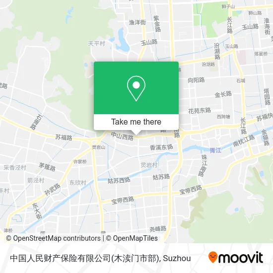 中国人民财产保险有限公司(木渎门市部) map