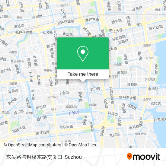 东吴路与钟楼东路交叉口 map