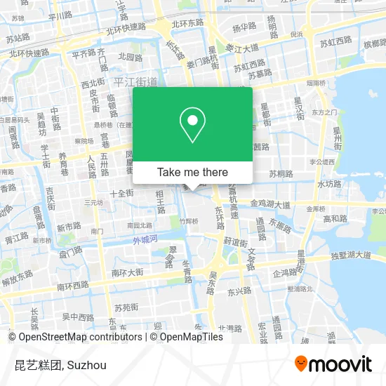 昆艺糕团 map