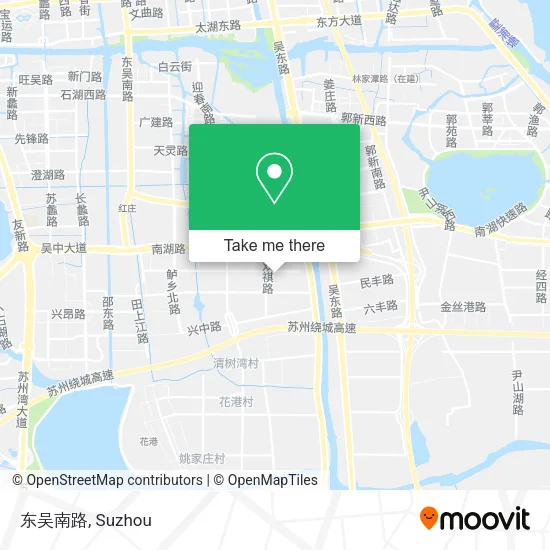 东吴南路 map