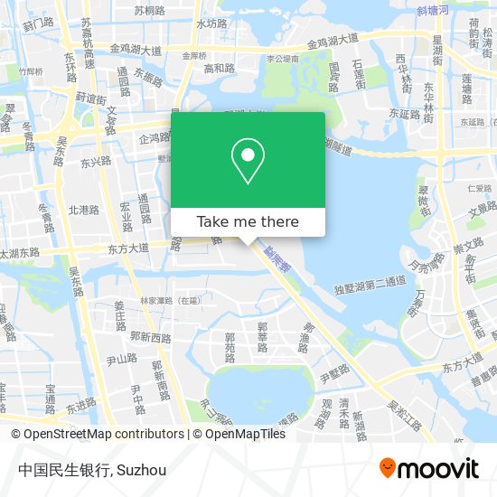 中国民生银行 map
