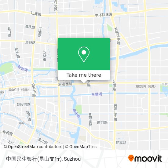 中国民生银行(昆山支行) map