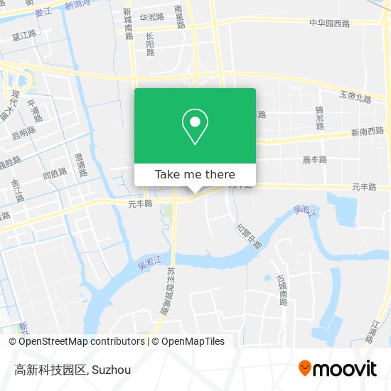 高新科技园区 map