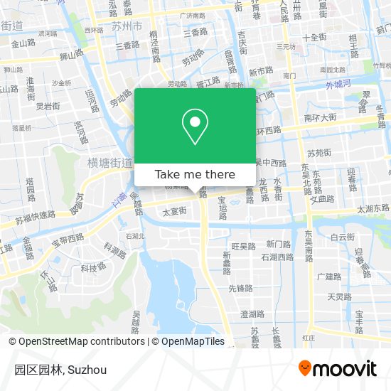园区园林 map