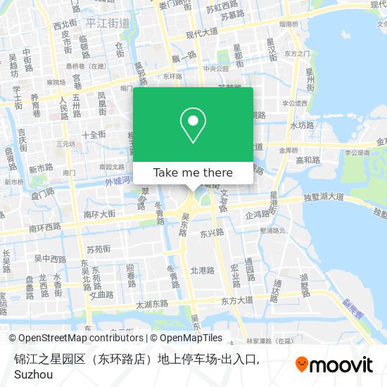 锦江之星园区（东环路店）地上停车场-出入口 map