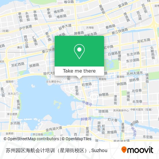 苏州园区海航会计培训（星湖街校区） map