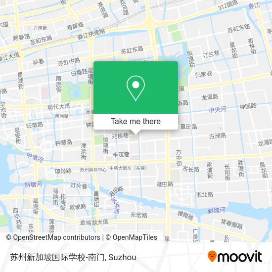 苏州新加坡国际学校-南门 map