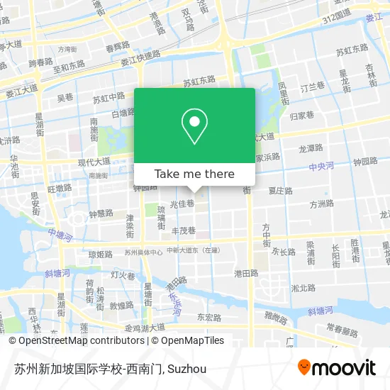 苏州新加坡国际学校-西南门 map