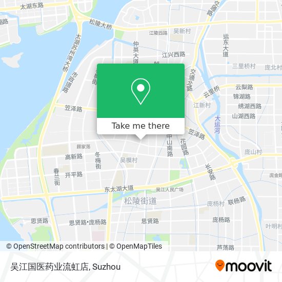 吴江国医药业流虹店 map
