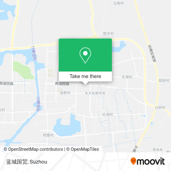 蓝城国贸 map