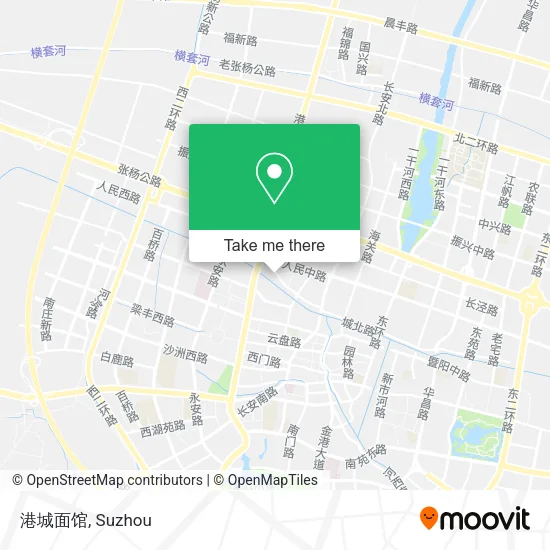 港城面馆 map