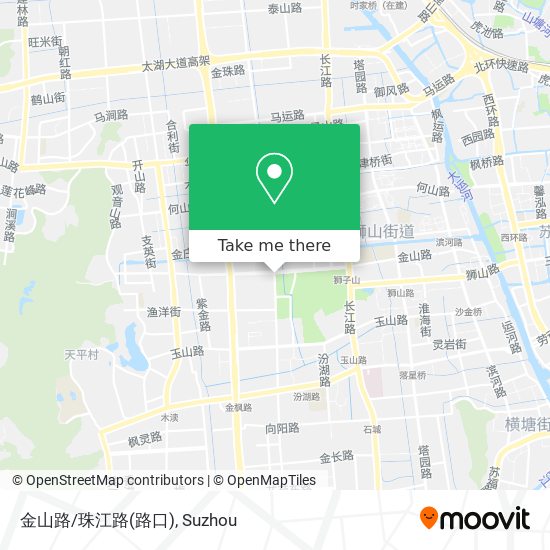 金山路/珠江路(路口) map