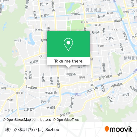 珠江路/枫江路(路口) map