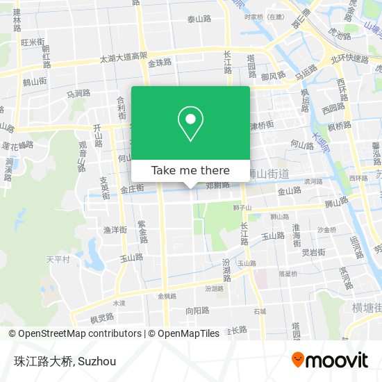 珠江路大桥 map