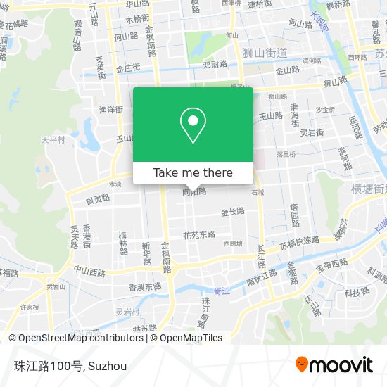 珠江路100号 map