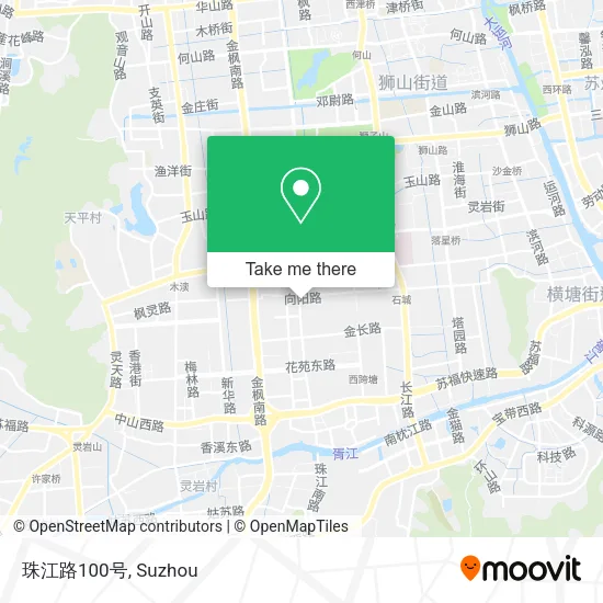 珠江路100号 map