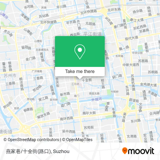 燕家巷/十全街(路口) map