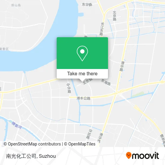 南光化工公司 map