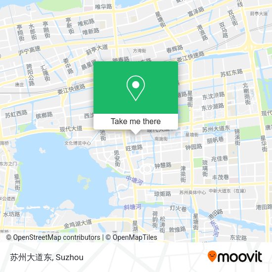 苏州大道东 map