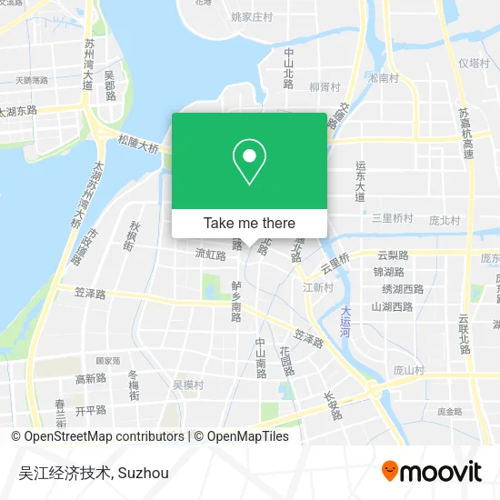 吴江经济技术 map