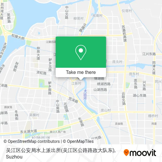 吴江区公安局水上派出所(吴江区公路路政大队东) map