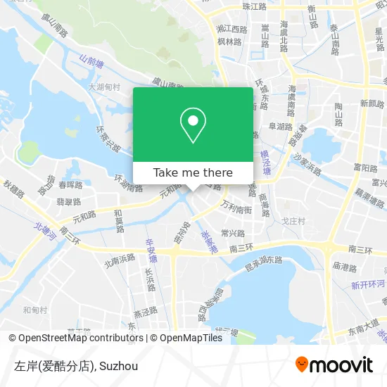 左岸(爱酷分店) map