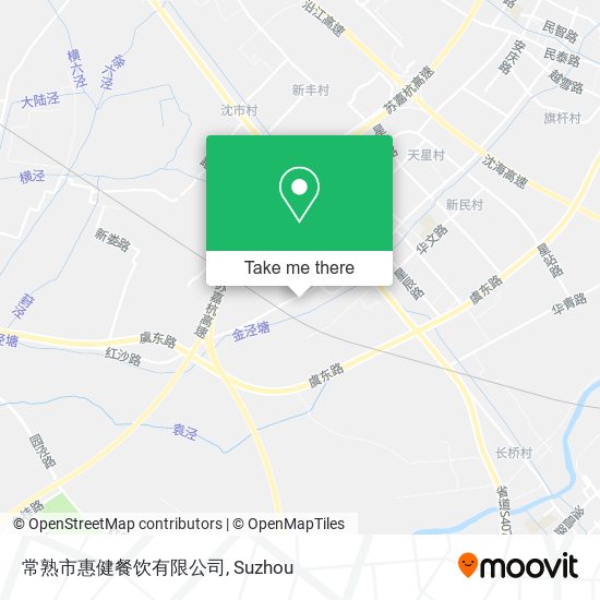 常熟市惠健餐饮有限公司 map